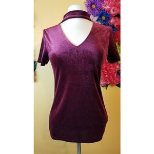 Ambiance velour blouse- medium